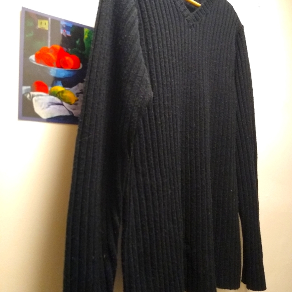 Black sweater